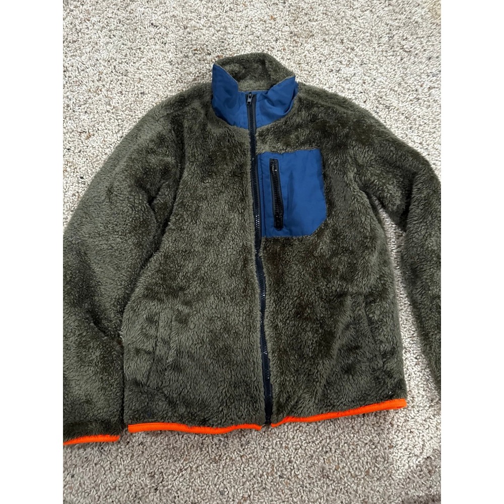 Sovereign code boys medium 10/12 fleece zip up